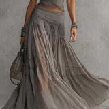 Elena | Ensemble jupe maxi et top