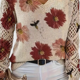 Aurelia | Pull élégant avec design floral