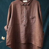 Elvie | Blouse Linne Élégante pour l'Été
