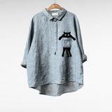 Chloé | Blouse en Lin Élégante pour l'Été
