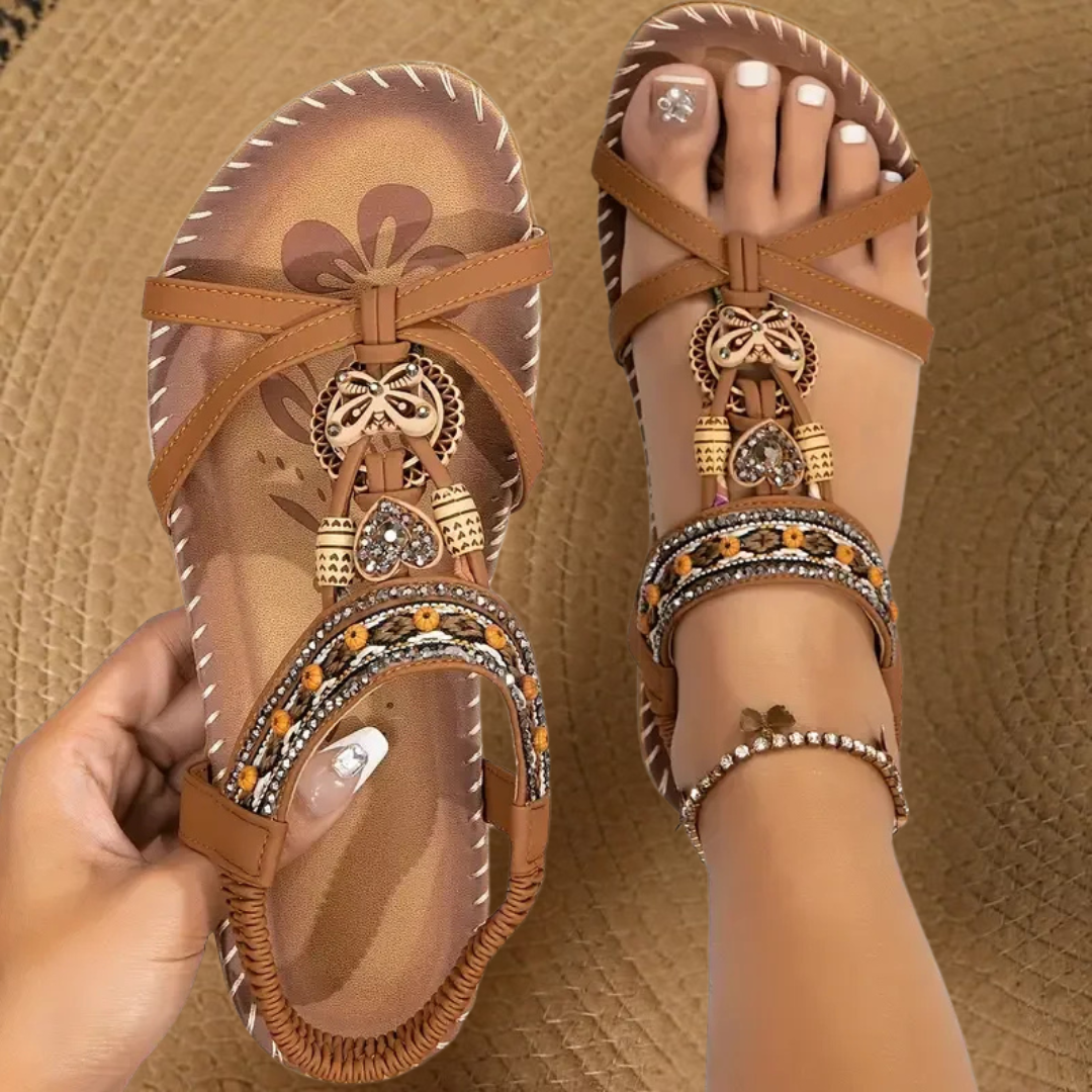 Flora | Sandales style Ibiza