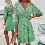 Sunna | Robe Florale Élégante
