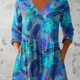 Juliette | Blouse Longue avec Décolleté en V