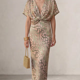Louise |  Robe midi élégante