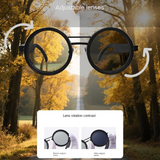 Alain | Lunettes de soleil ND9 avec filtre rotatif sans étapes