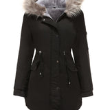 Arielle | Parka d'hiver avec doublure en fourrure douce