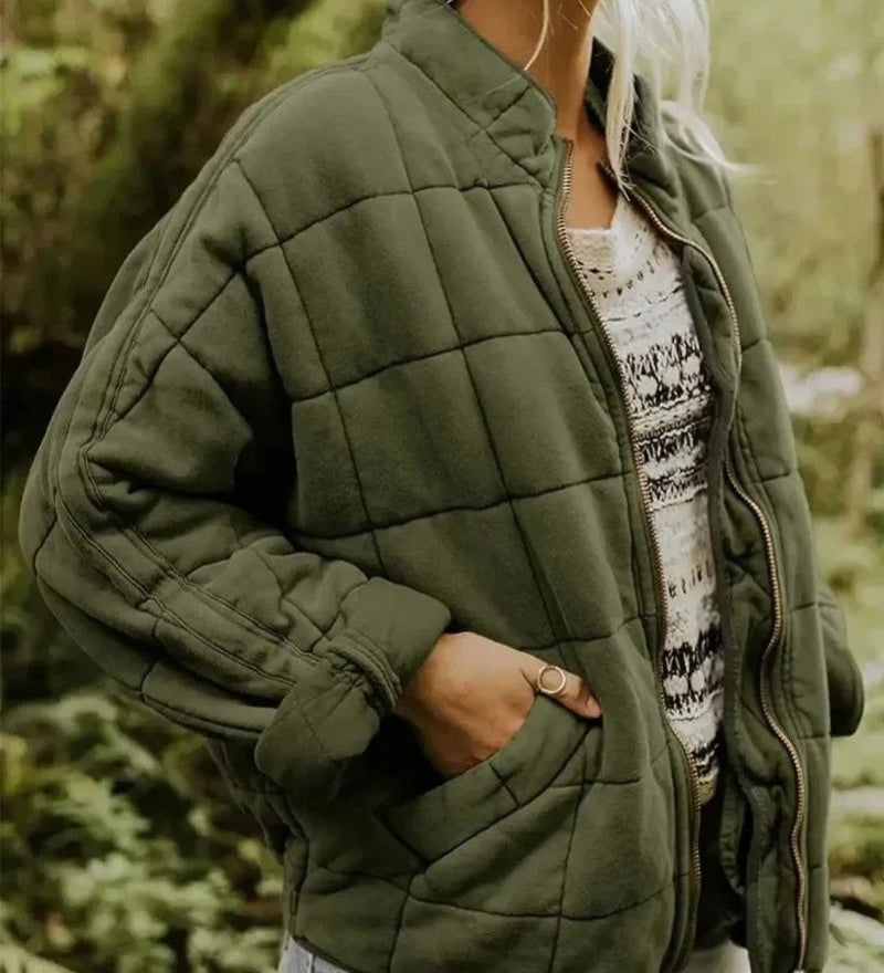 Josiane | Veste rembourrée avec un look oversized élégant