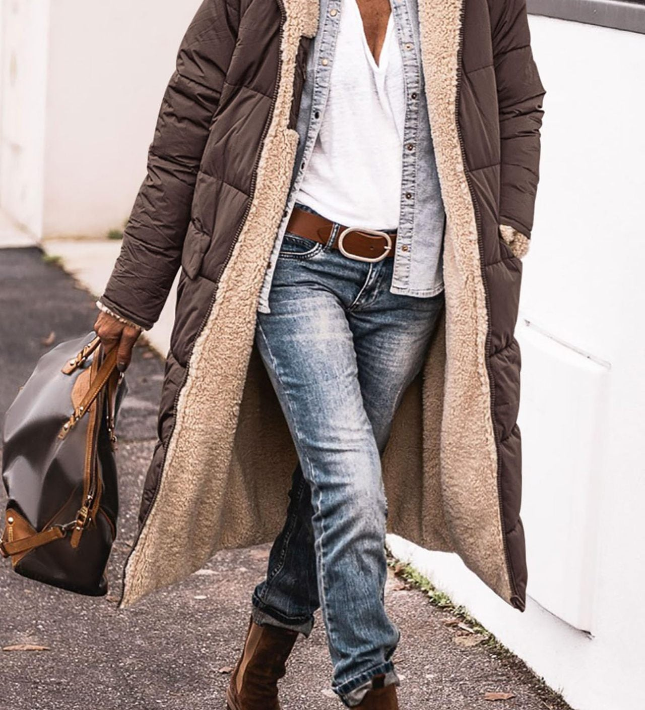 Sophia | Manteau Réversible Élégant et Confortable
