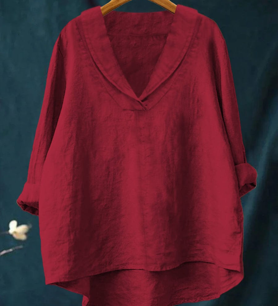 Samantha | Blouse d'été élégante en lin