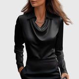 Zoe | Élégante Blouse en Satin