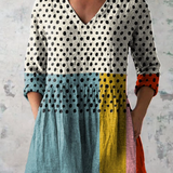 Valerie | Longue Blouse à Col V