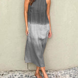 María | Robe maxi fluide avec dégradé élégant