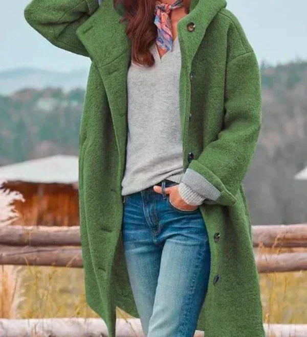 Amelie | Manteau d'hiver long et élégant