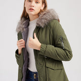 Arielle | Parka d'hiver avec doublure en fourrure douce