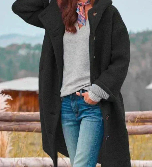 Amelie | Manteau d'hiver long et élégant