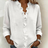 Susan | Blouse Volante Élégante