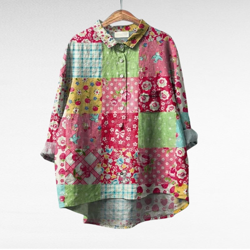 Thérèse | Blouse d'été élégante en lin