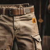 Lyam | Short Cargo Rétro à Poches Multiples