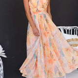 Florence – Robe longue fleurie