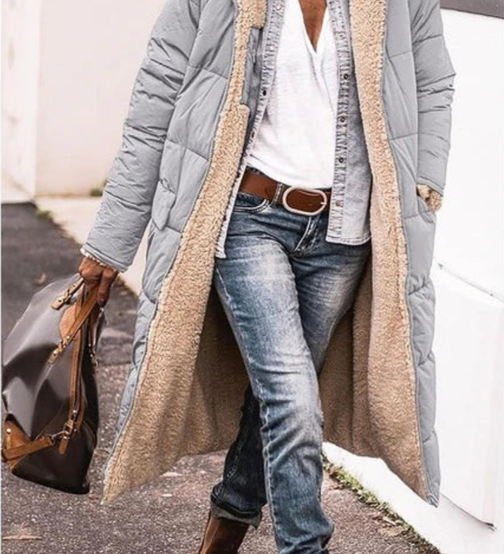 Sophia | Manteau Réversible Élégant et Confortable