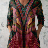 Manon | Blouse Longue avec Décolleté en V