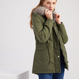 Arielle | Parka d'hiver avec doublure en fourrure douce