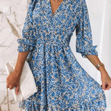 Sunna | Robe Florale Élégante