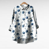 Camille | Blouse d'été élégante en lin