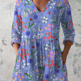 Aline | Blouse Longue à Col V