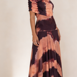Léa | Robe maxi tie dye