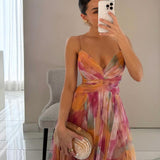 Claudia |™ Robe longue envoûtante avec imprimé floral