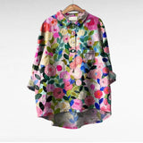 Claire | Blouse d'été élégante en lin