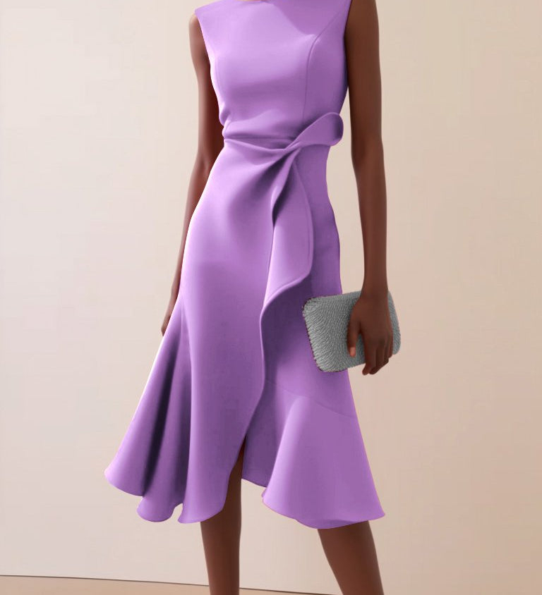 Darlene | Robe midi sophistiquée