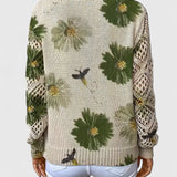 Aurelia | Pull élégant avec design floral
