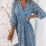 Sunna | Robe Florale Élégante
