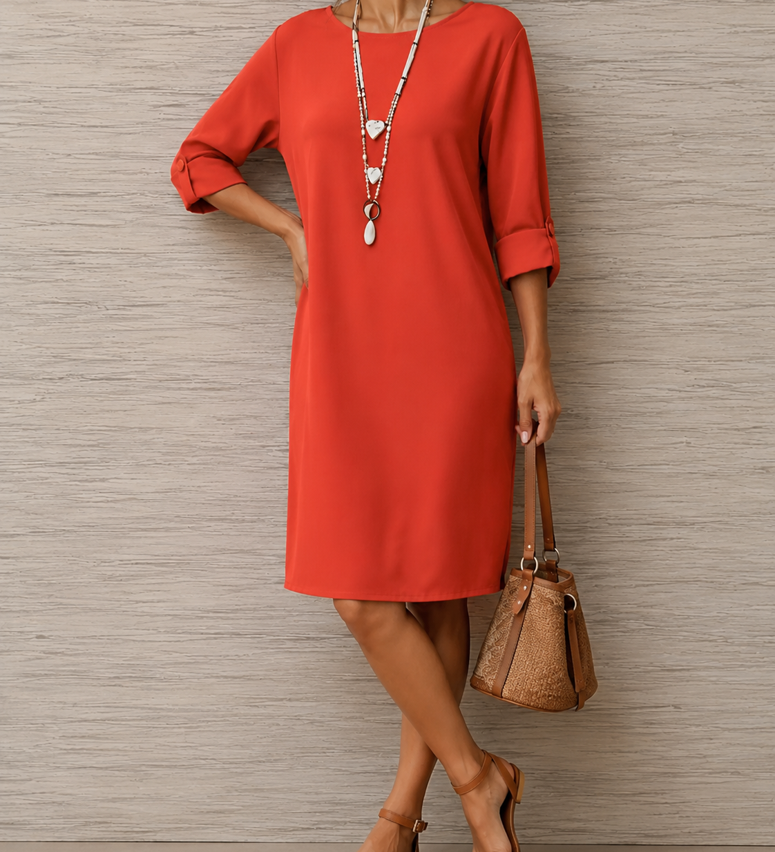 Clarissa | Robe Midi Camouflante