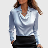 Zoe | Élégante Blouse en Satin