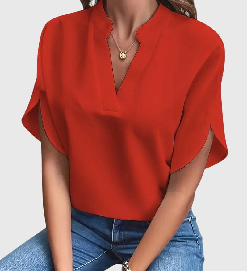 Beatrix | Chemise élégante à col en V