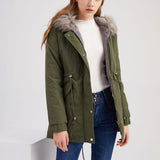 Arielle | Parka d'hiver avec doublure en fourrure douce