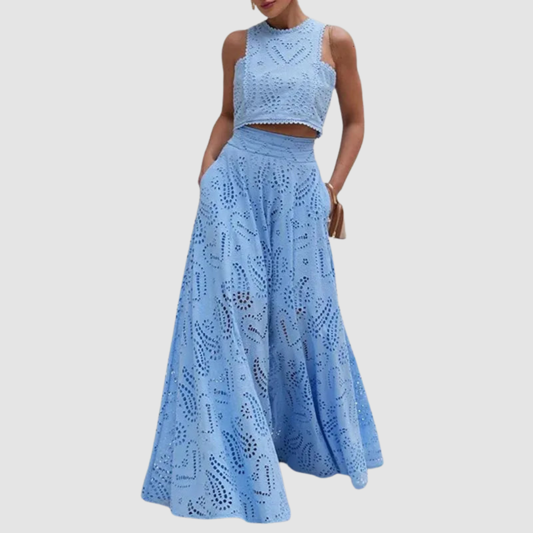 Tallie™ Ensemble Élégant à Deux Pièces