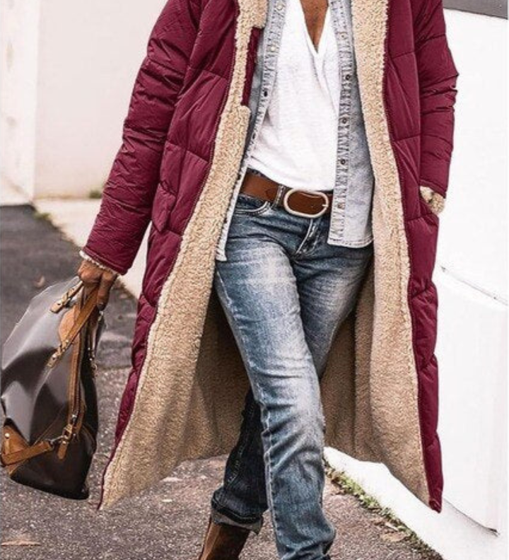 Sophia | Manteau Réversible Élégant et Confortable