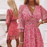 Sunna | Robe Florale Élégante