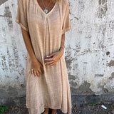 Marisol | Robe maxi fluide avec décolleté en V