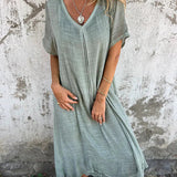 Marisol | Robe maxi fluide avec décolleté en V