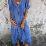 Marisol | Robe maxi fluide avec décolleté en V