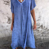 Marisol | Robe maxi fluide avec décolleté en V