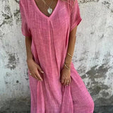 Marisol | Robe maxi fluide avec décolleté en V