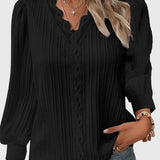 Andrea | Blouse Pullover Élégante