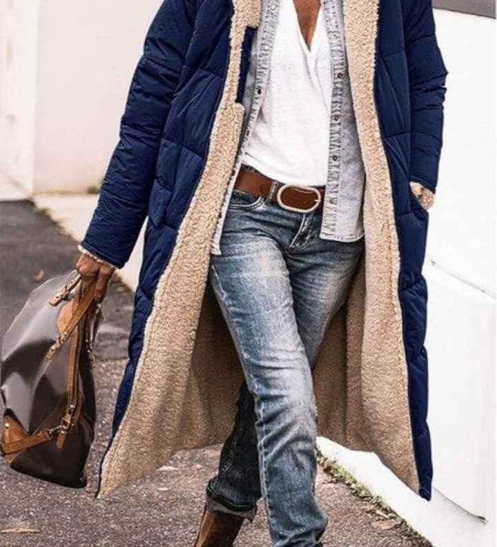 Sophia | Manteau Réversible Élégant et Confortable