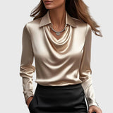 Zoe | Élégante Blouse en Satin